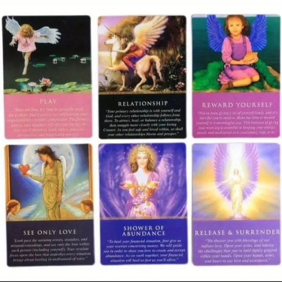Daily Guidance from Your Angels Oracle Cards Guardian Angel Tarot Cards SEALED - Picture 6 of 9